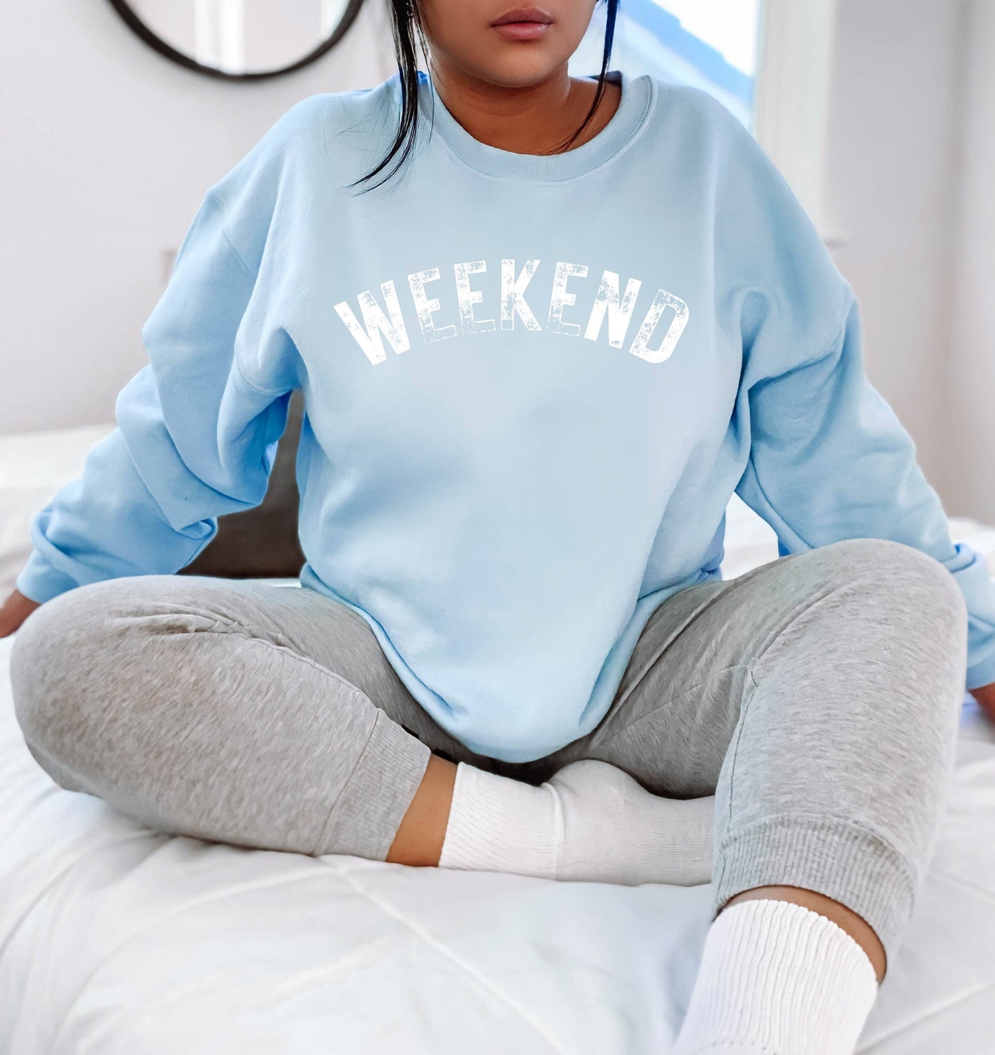 Weekend Sweatshirt, Funny Sweatshirt, Graphic Sweatshirt Unisex T-shirt, Sweatshirt, Hoodie, Long Sleeve Tee - T-Shirt, Sweatshirt, Hoodie