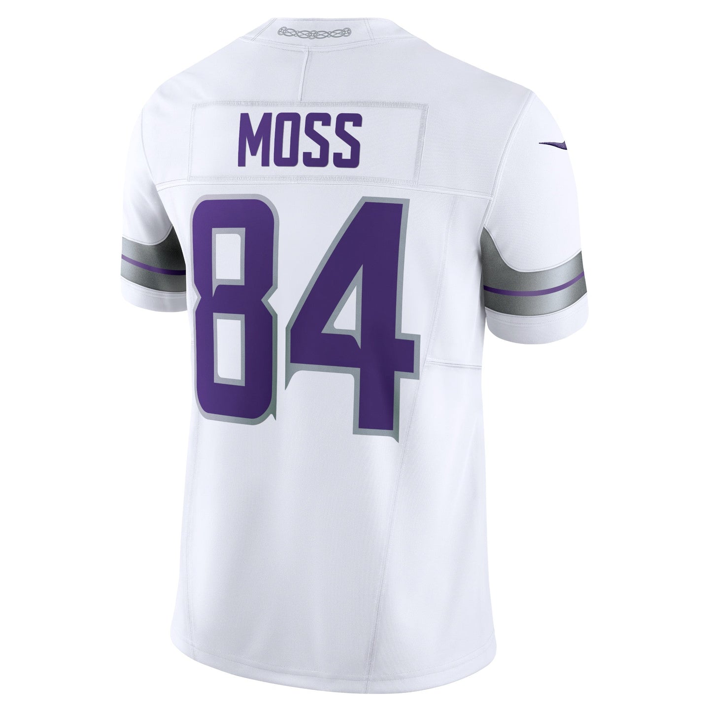 Randy Moss Minnesota Vikings Alternate Vapor F.U.S.E. Retired Limited Jersey - White football jersey product view 3
