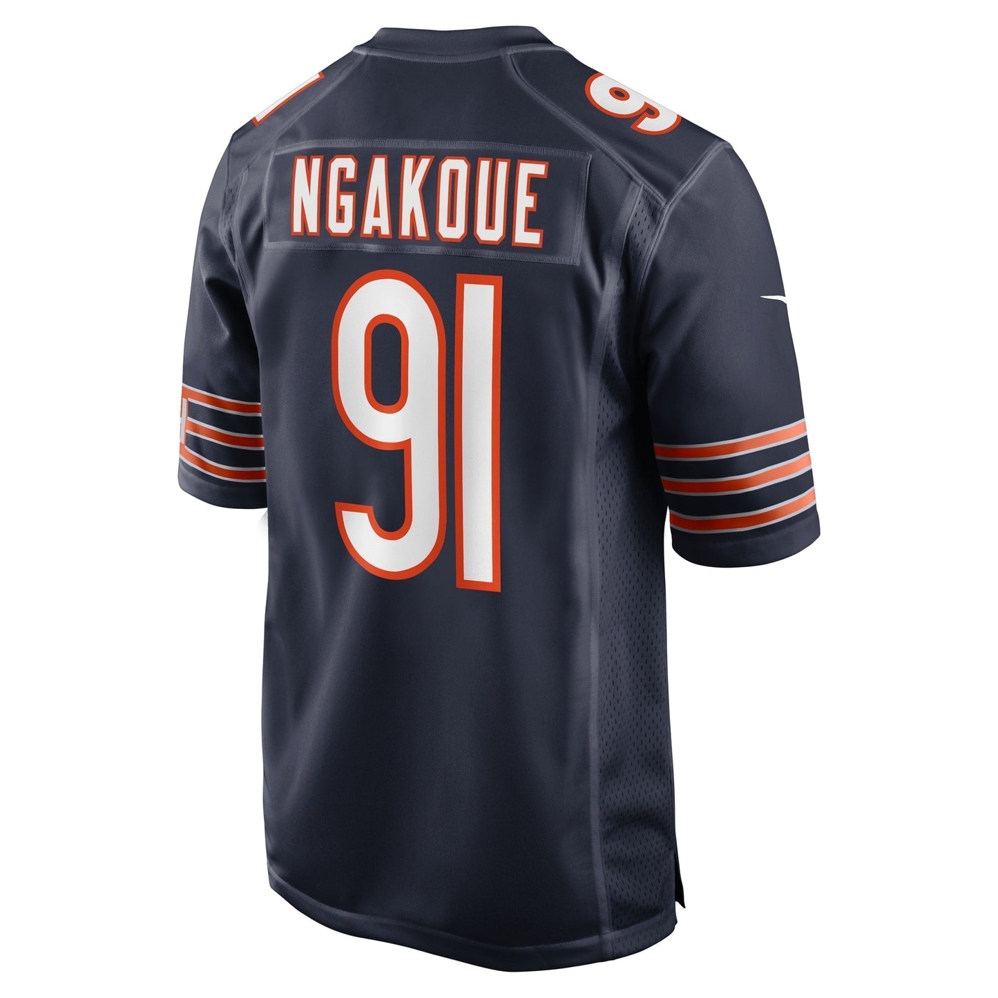 Yannick Ngakoue Chicago Bears Team Game Jersey - Navy football jersey product view 3