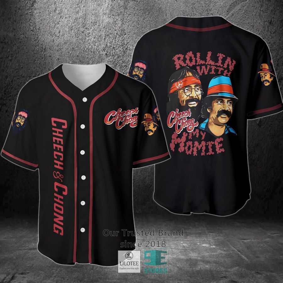 Cheech Chong Baseball Jersey Unisex T-shirt, Sweatshirt, Hoodie, Long Sleeve Tee - T-Shirt, Sweatshirt, Hoodie