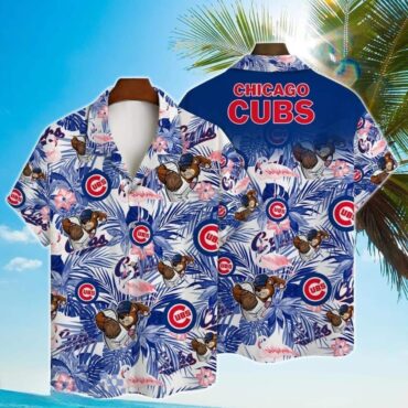 Chicago Cubs Summer Vibes Hawaiian Shirt Unisex T-shirt, Sweatshirt, Hoodie, Long Sleeve Tee - T-Shirt, Sweatshirt, Hoodie