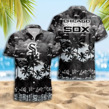 Chicago White Sox Island Escape Hawaiian Shirt Unisex T-shirt, Sweatshirt, Hoodie, Long Sleeve Tee - T-Shirt, Sweatshirt, Hoodie