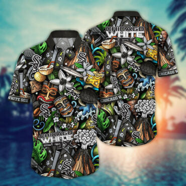 Chicago White Sox Paradise Play Hawaiian Shirt Unisex T-shirt, Sweatshirt, Hoodie, Long Sleeve Tee - T-Shirt, Sweatshirt, Hoodie