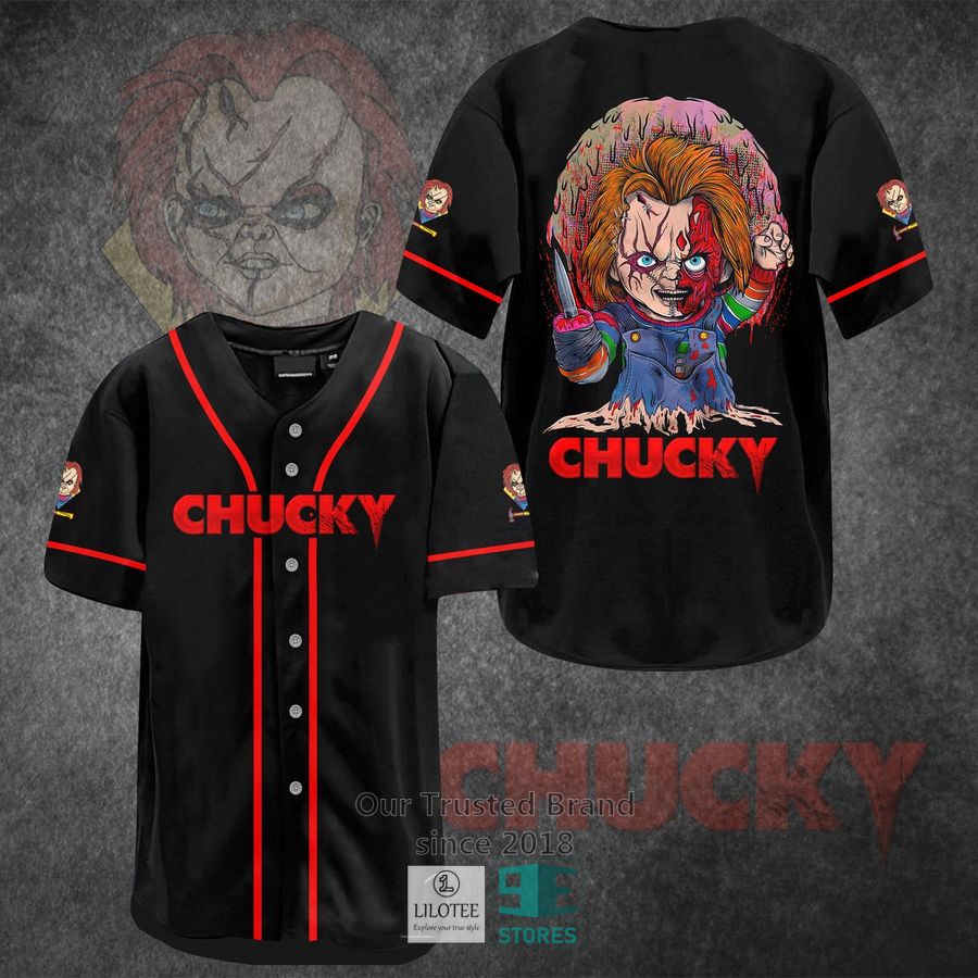 Chucky Horror Movie Baseball Jersey Unisex T-shirt, Sweatshirt, Hoodie, Long Sleeve Tee - T-Shirt, Sweatshirt, Hoodie