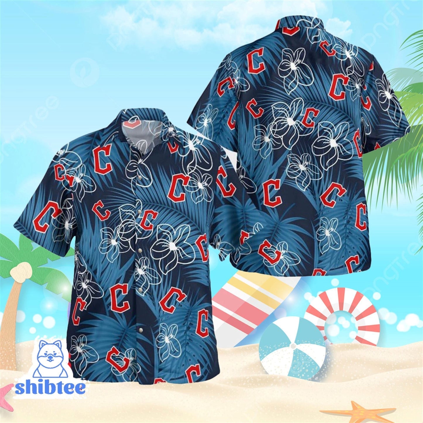 Cleveland Guardians Special Edition Hawaiian Shirt Unisex T-shirt, Sweatshirt, Hoodie, Long Sleeve Tee - T-Shirt, Sweatshirt, Hoodie
