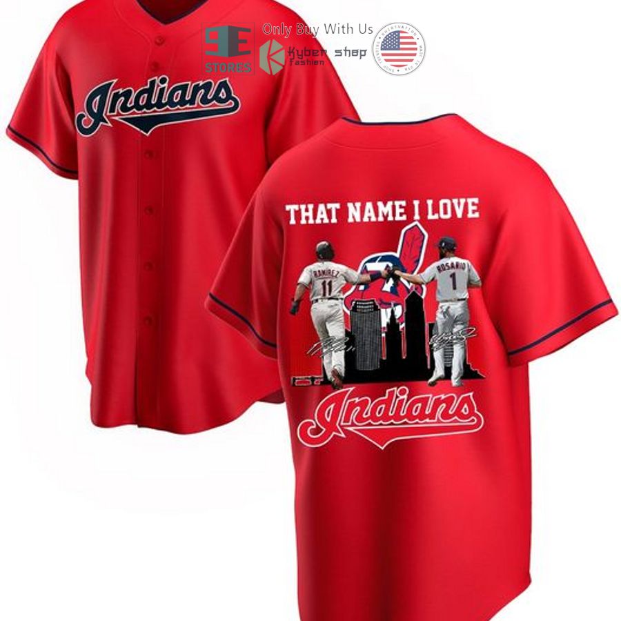 BEST Cleveland Indians That Name I Love Baseball Jersey Unisex T-shirt, Sweatshirt, Hoodie, Long Sleeve Tee - T-Shirt, Sweatshirt, Hoodie