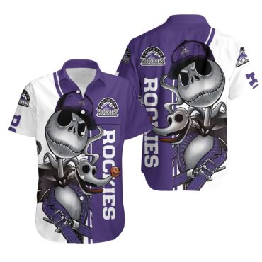 Colorado Rockies Skeleton Groove Hawaiian Shirt Unisex T-shirt, Sweatshirt, Hoodie, Long Sleeve Tee - T-Shirt, Sweatshirt, Hoodie
