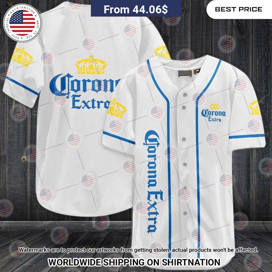 Corona Extra Baseball Shirt Unisex T-shirt, Sweatshirt, Hoodie, Long Sleeve Tee - T-Shirt, Sweatshirt, Hoodie