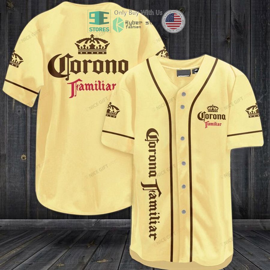 BEST Corona Familiar logo Baseball Jersey Unisex T-shirt, Sweatshirt, Hoodie, Long Sleeve Tee - T-Shirt, Sweatshirt, Hoodie