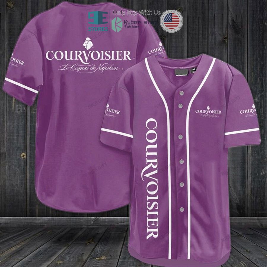 BEST Courvoisier purple Baseball Jersey Unisex T-shirt, Sweatshirt, Hoodie, Long Sleeve Tee - T-Shirt, Sweatshirt, Hoodie
