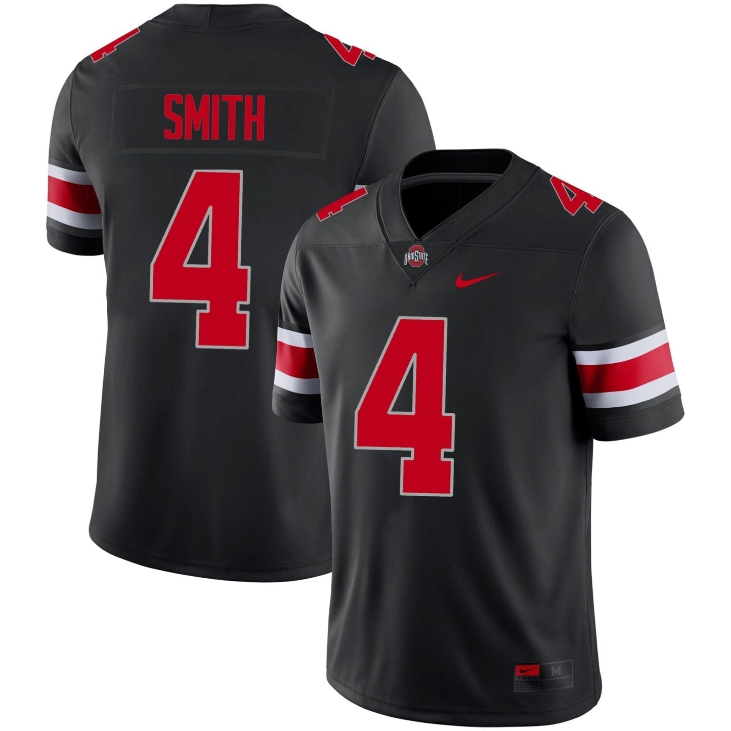 Jeremiah Smith Ohio State Buckeyes Jersey Black sports jersey product view 1