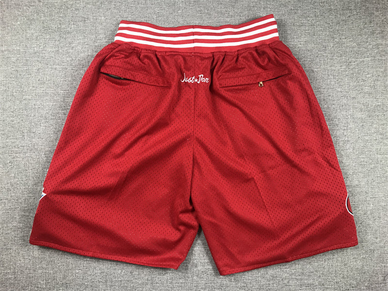 Men's San Francisco 49ers Scarlet Pocket Shorts football jersey product view 2