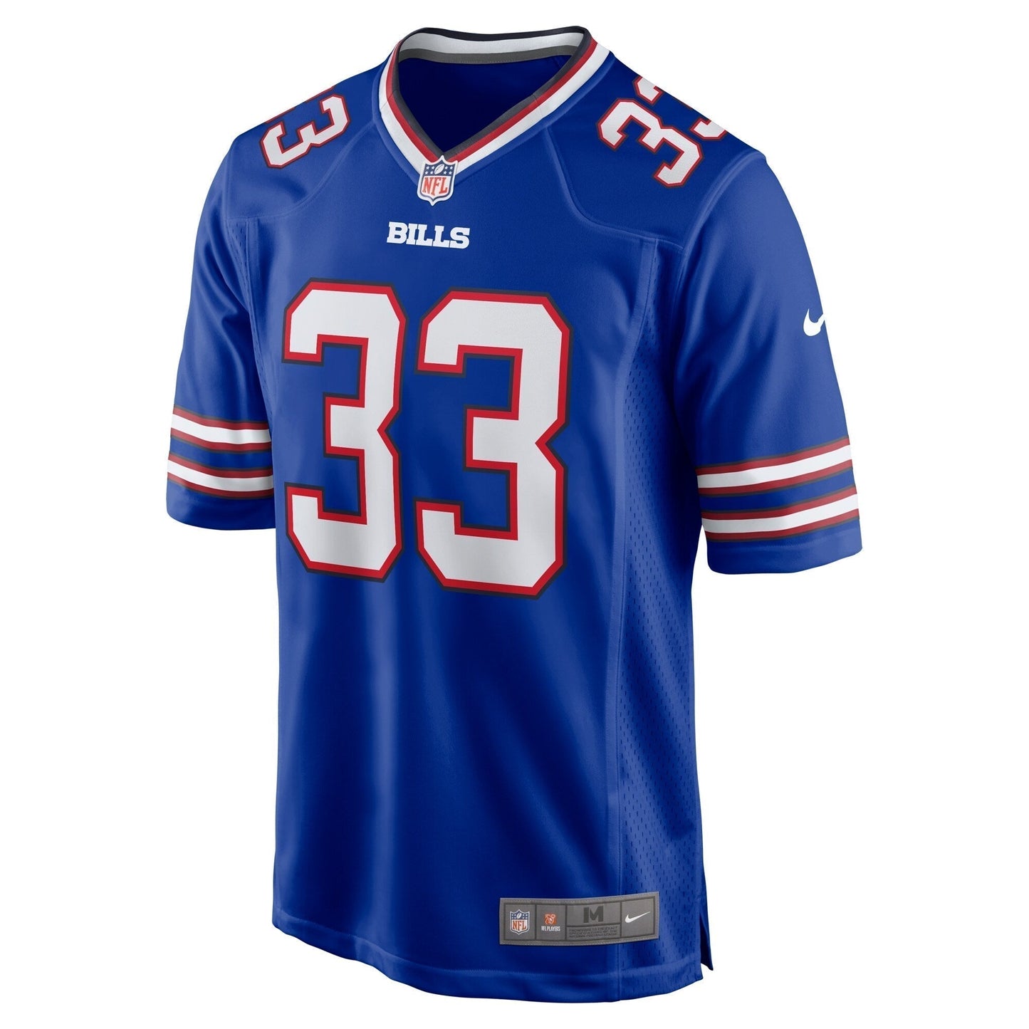 Te'Cory Couch Buffalo Bills Game Jersey - Royal football jersey product view 2