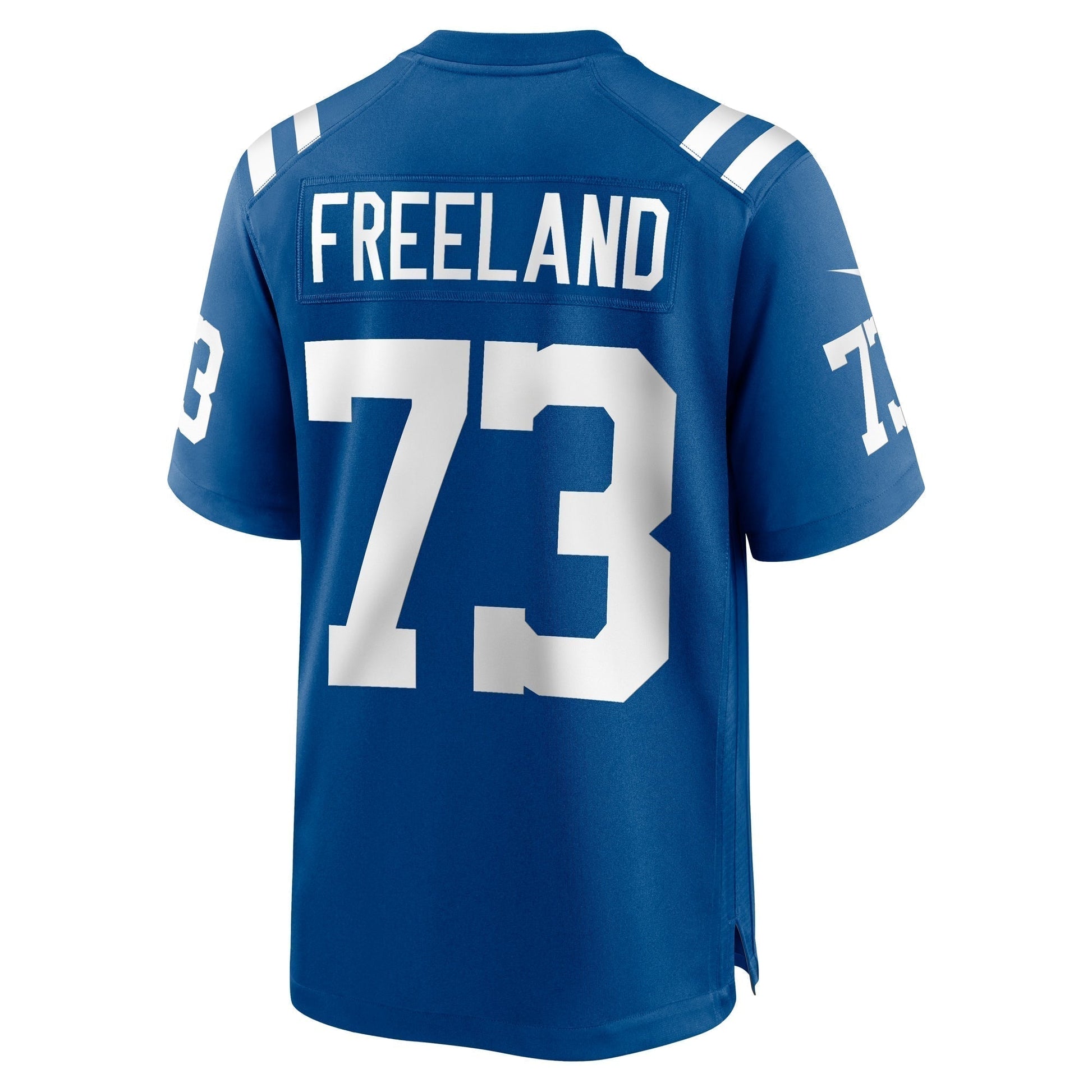 Blake Freeland Indianapolis Colts Team Game Jersey - Royal football jersey product view 3