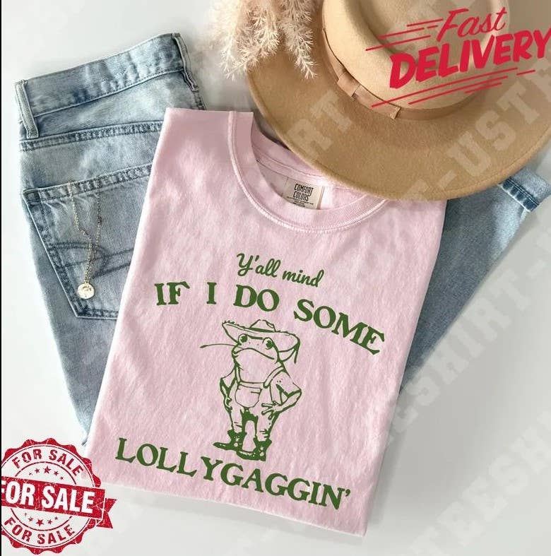 Funny Cowboy Frog Shirt - Meme Graphic Tee & Sweatshirt Unisex T-shirt, Sweatshirt, Hoodie, Long Sleeve Tee - T-Shirt, Sweatshirt, Hoodie