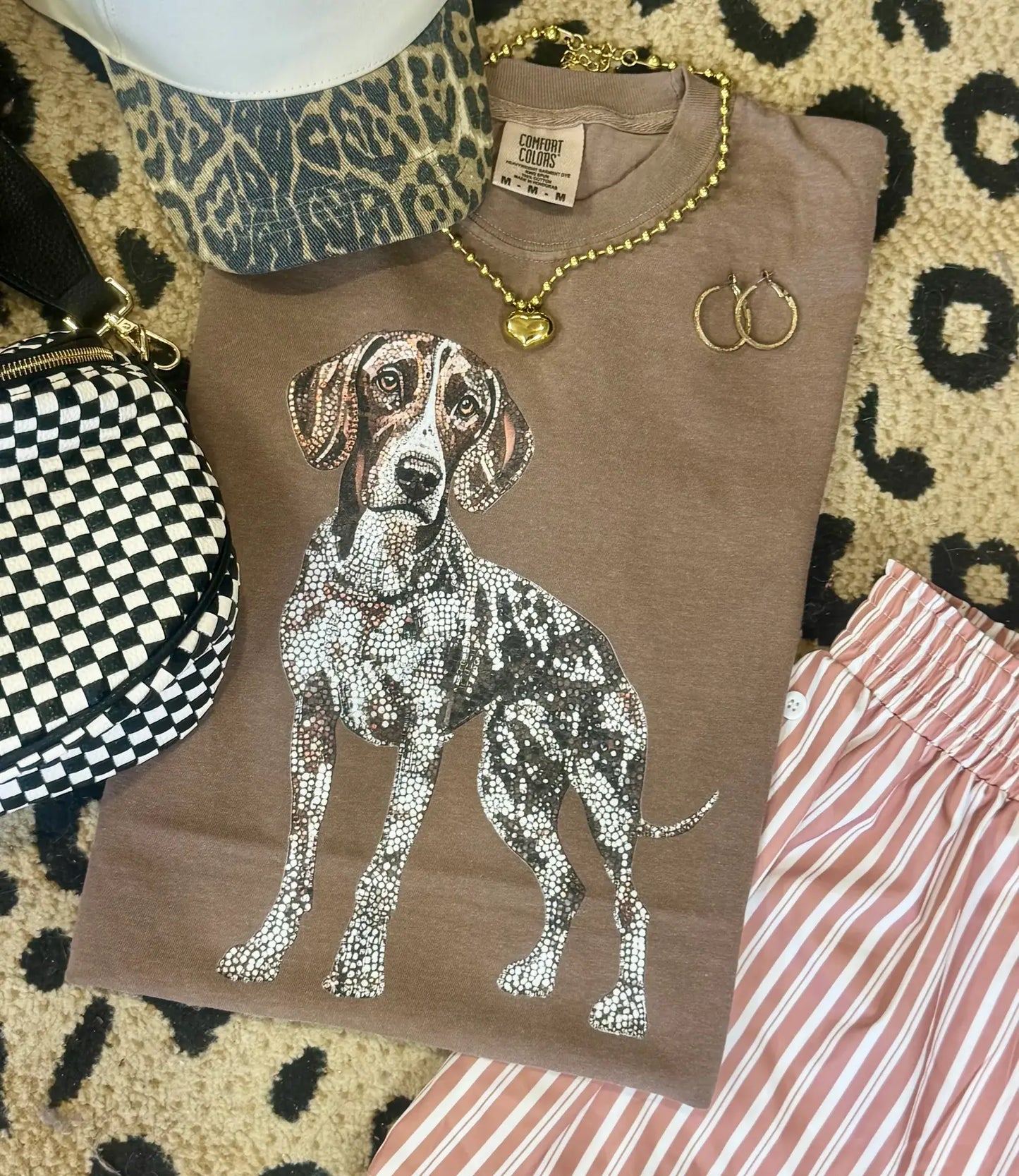 Gsp Pointer Faux Rhinestone Dog Tee Unisex T-shirt, Sweatshirt, Hoodie, Long Sleeve Tee - T-Shirt, Sweatshirt, Hoodie
