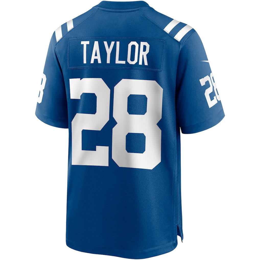 IN.Colts #28 Jonathan Taylor Royal Player Game Jersey football jersey product view 1