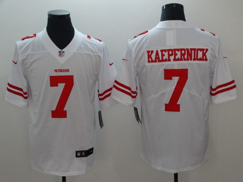 Men's San Francisco 49ers Colin Kaepernick White Player Game Jersey football jersey product view 1