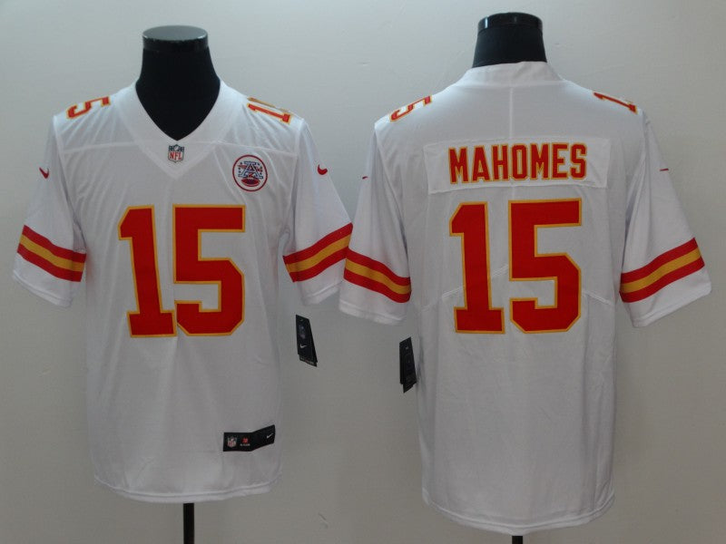 Men's Kansas City Chiefs Patrick Mahomes White Game Jersey1 football jersey product view 1