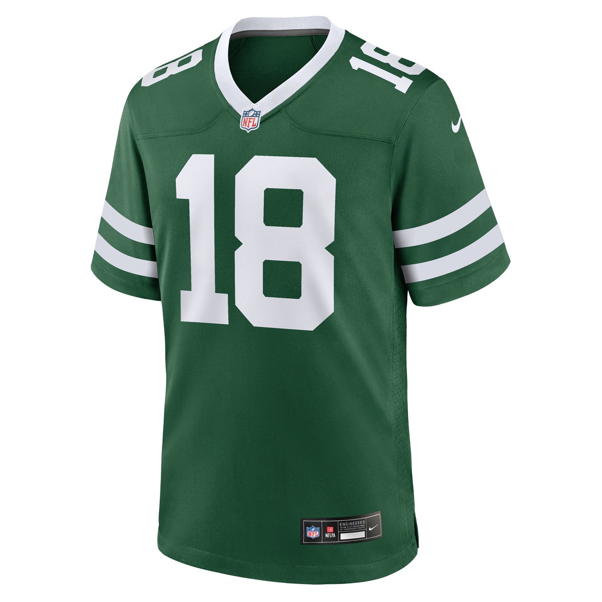 Mike Williams New York Jets Game Jersey - Legacy Green football jersey product view 2