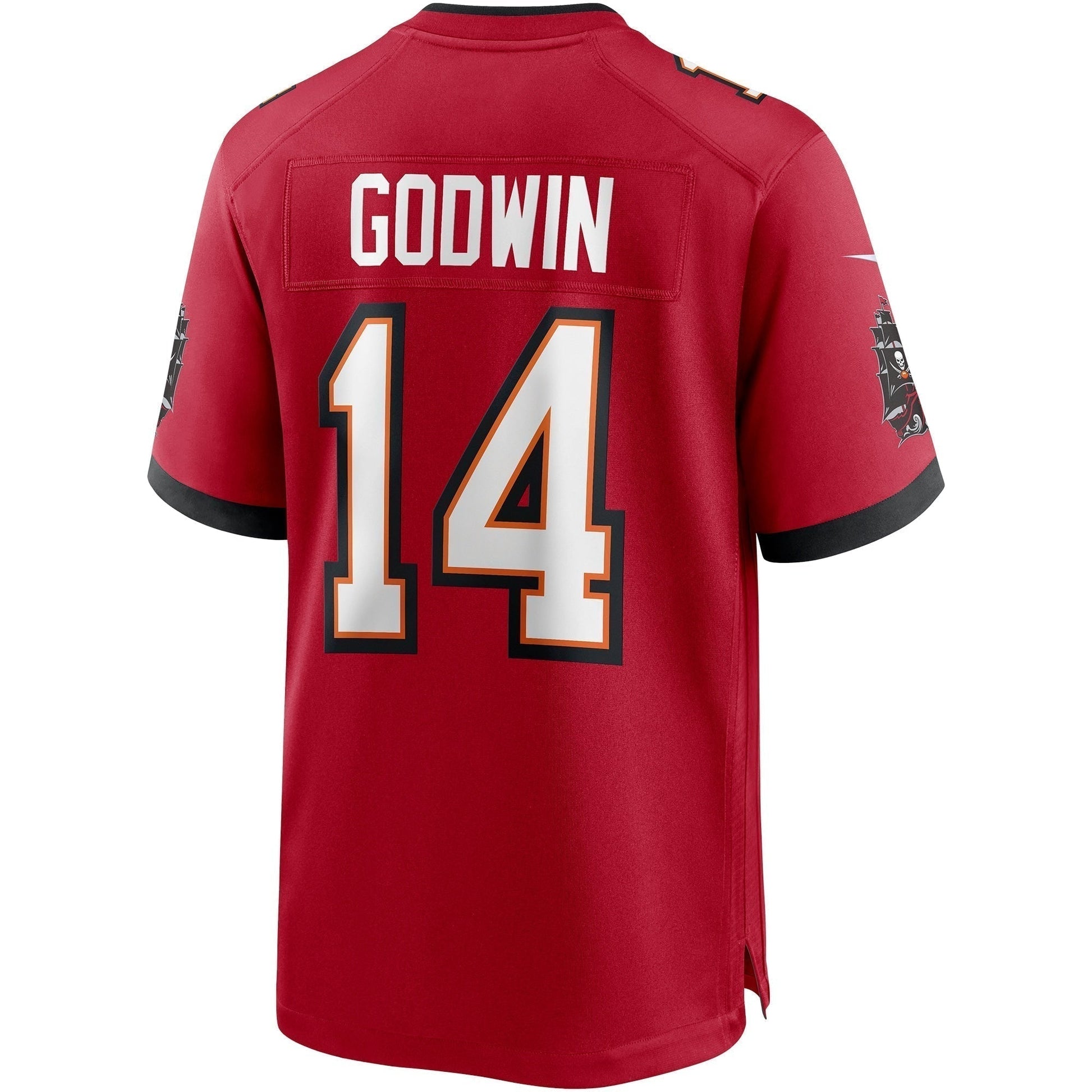 Chris Godwin Tampa Bay Buccaneers Game Jersey - Red football jersey product view 3