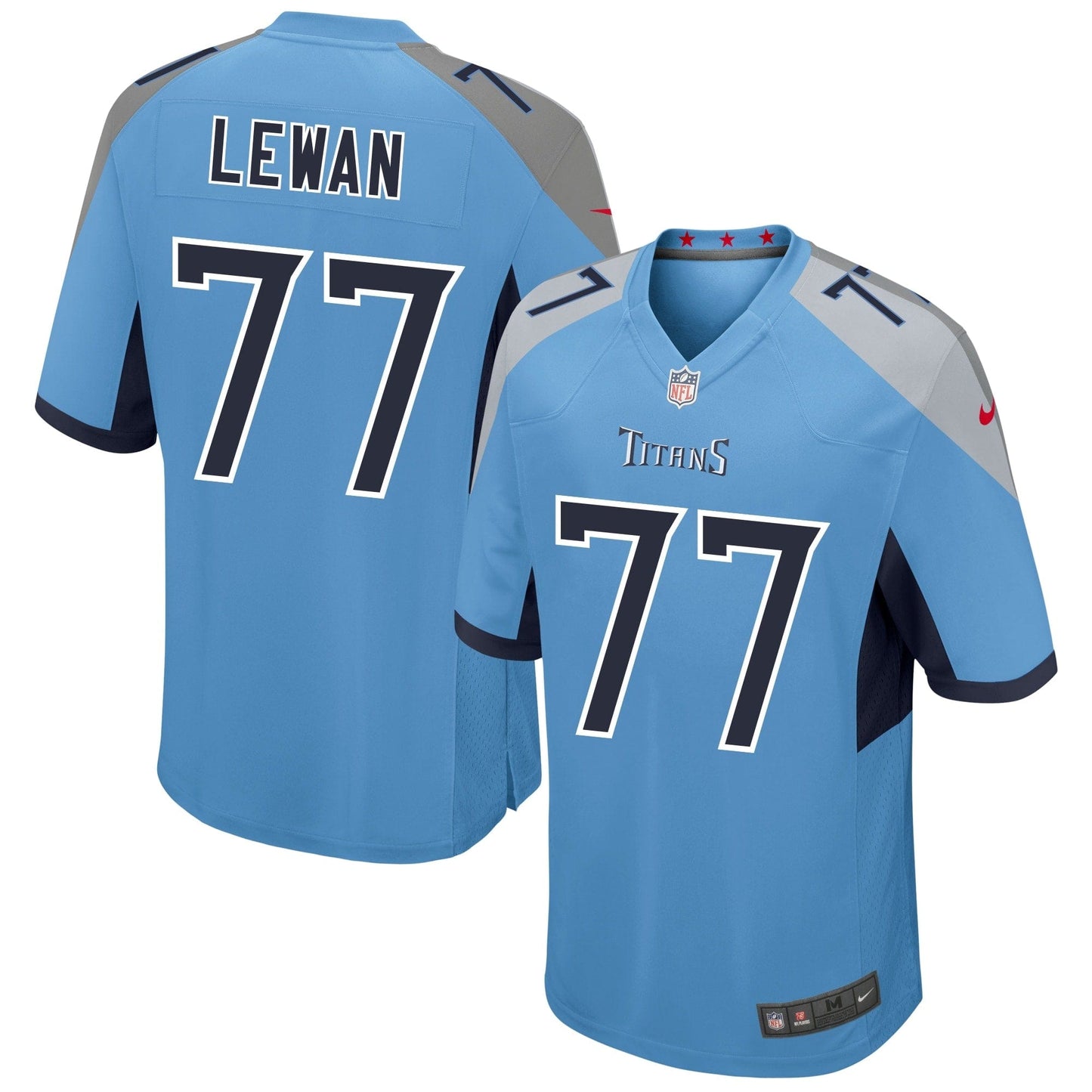 Taylor Lewan Tennessee Titans Jersey football jersey product view 1