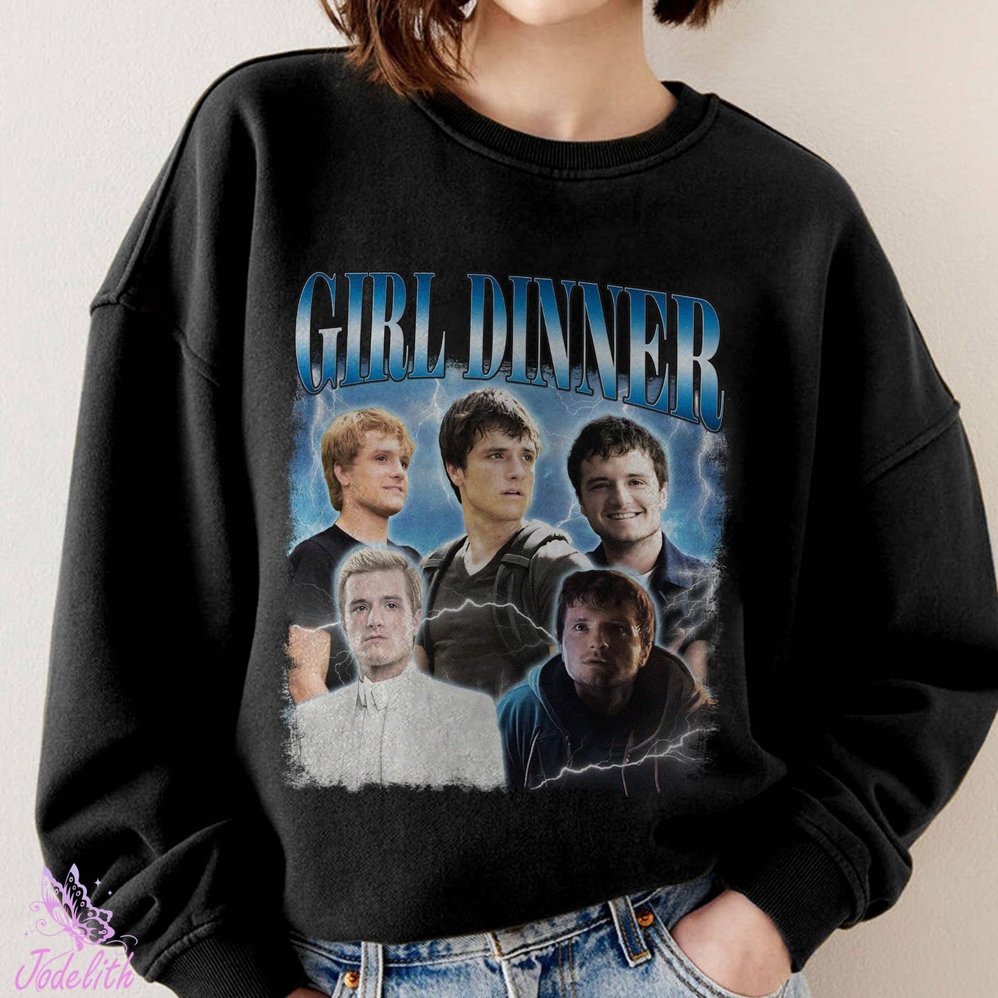 Josh Hutcherson Bootleg Shirt - Retro Graphic Tee Unisex T-shirt, Sweatshirt, Hoodie, Long Sleeve Tee - T-Shirt, Sweatshirt, Hoodie