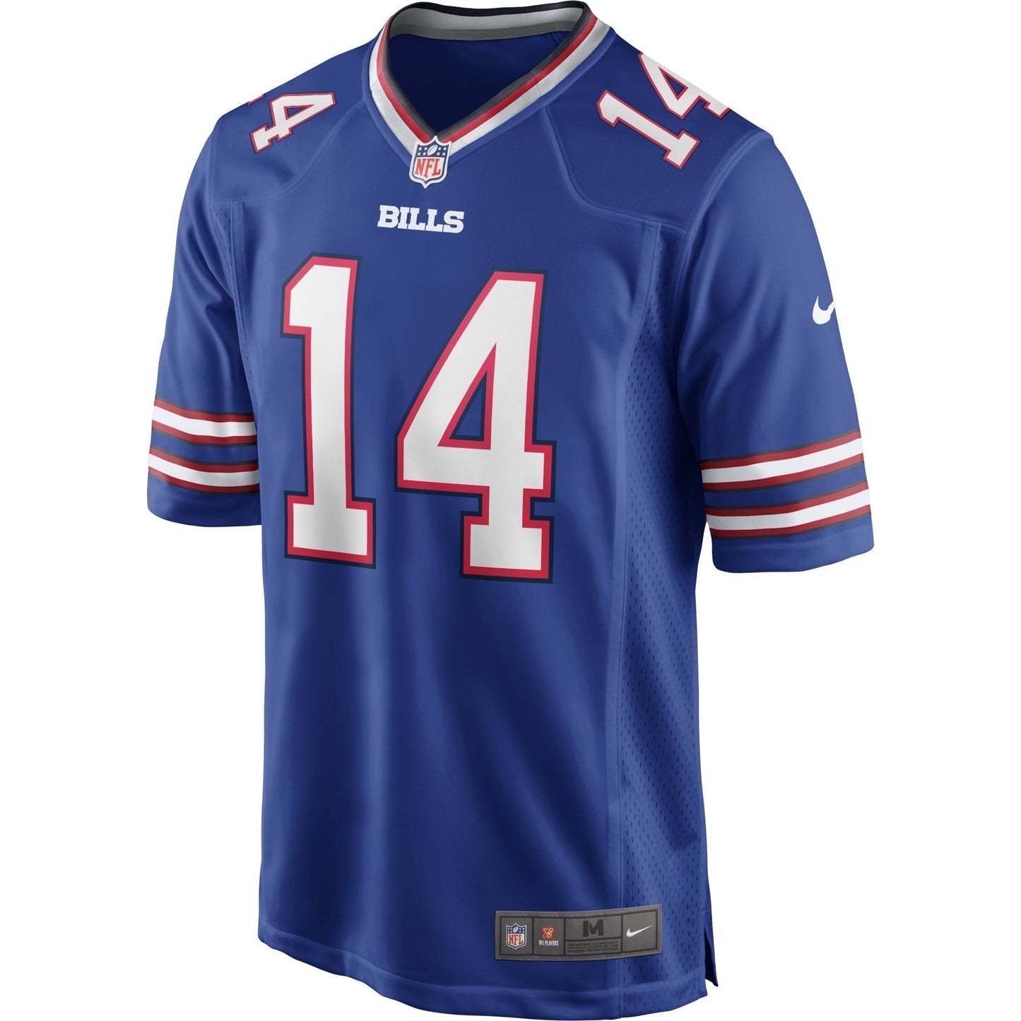 Frank Reich Buffalo Bills Game Retired Jersey - Royal football jersey product view 2
