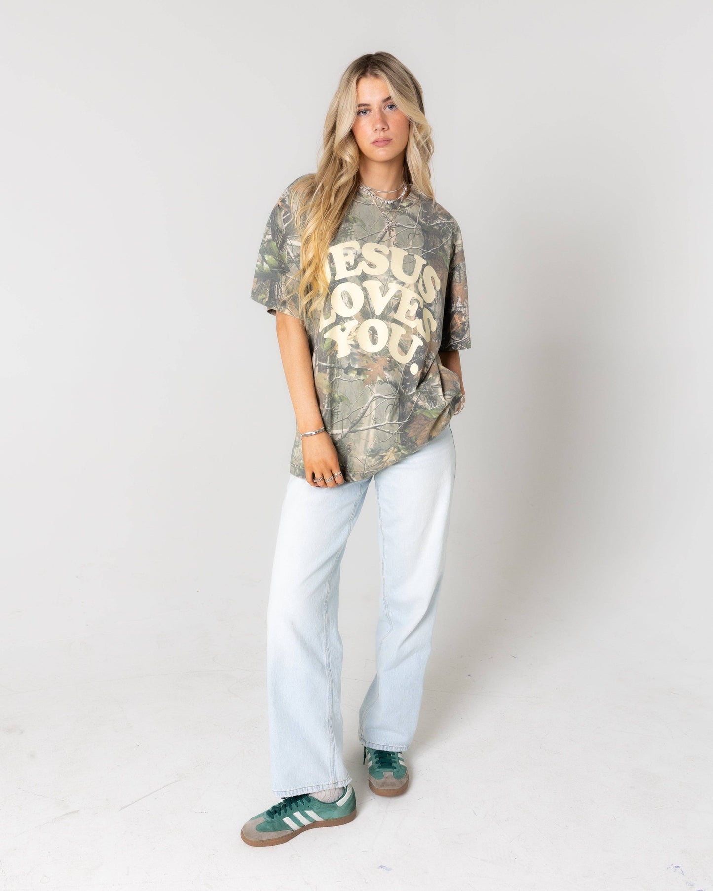 Heavyweight Oversized Camo Tee Unisex T-shirt, Sweatshirt, Hoodie, Long Sleeve Tee - T-Shirt, Sweatshirt, Hoodie
