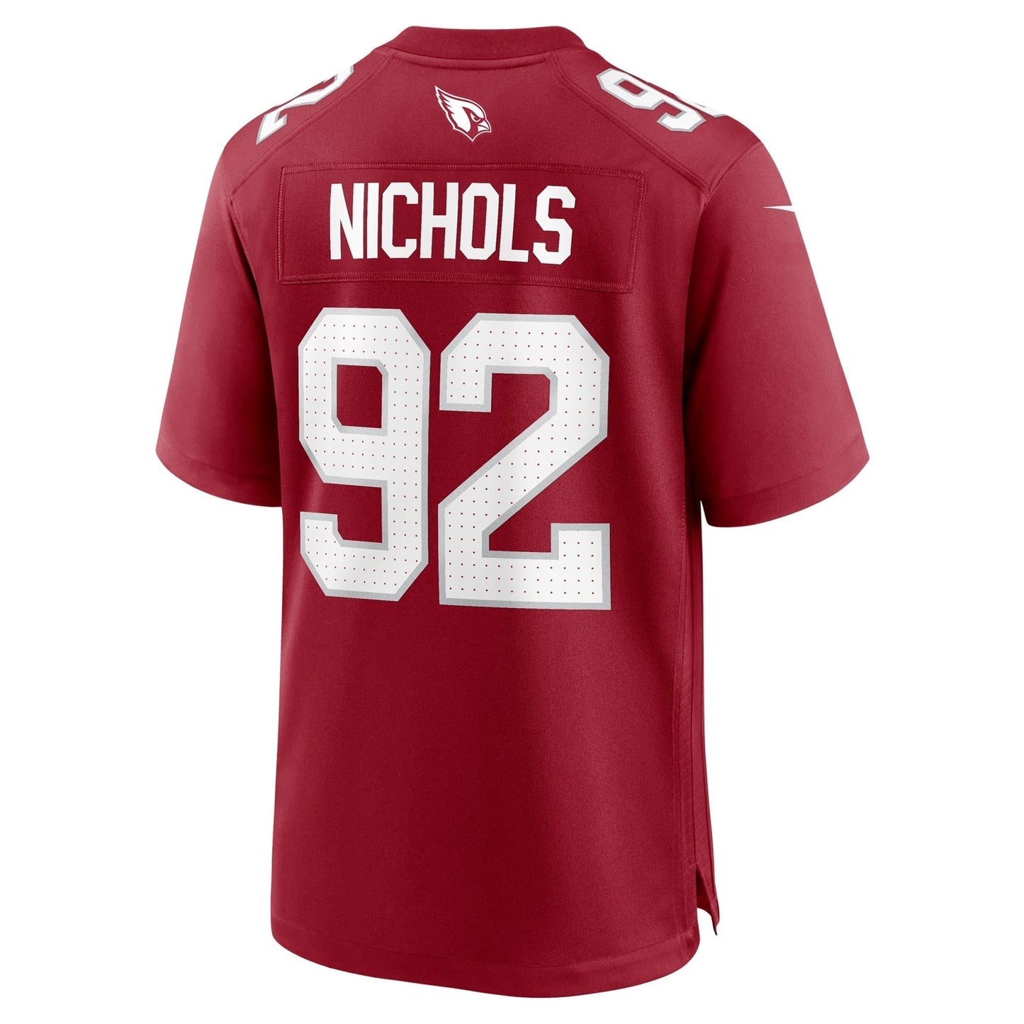 Bilal Nichols Arizona Cardinals Team Game Jersey - Cardinal football jersey product view 3