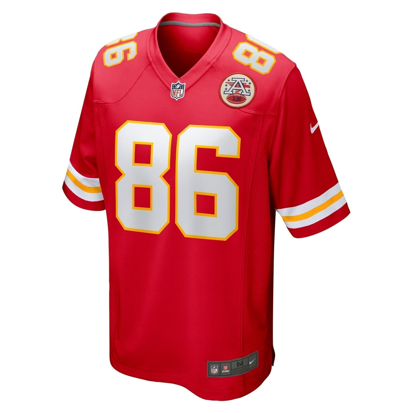 Gerrit Prince Kansas City Chiefs Team Game Jersey - Red football jersey product view 2