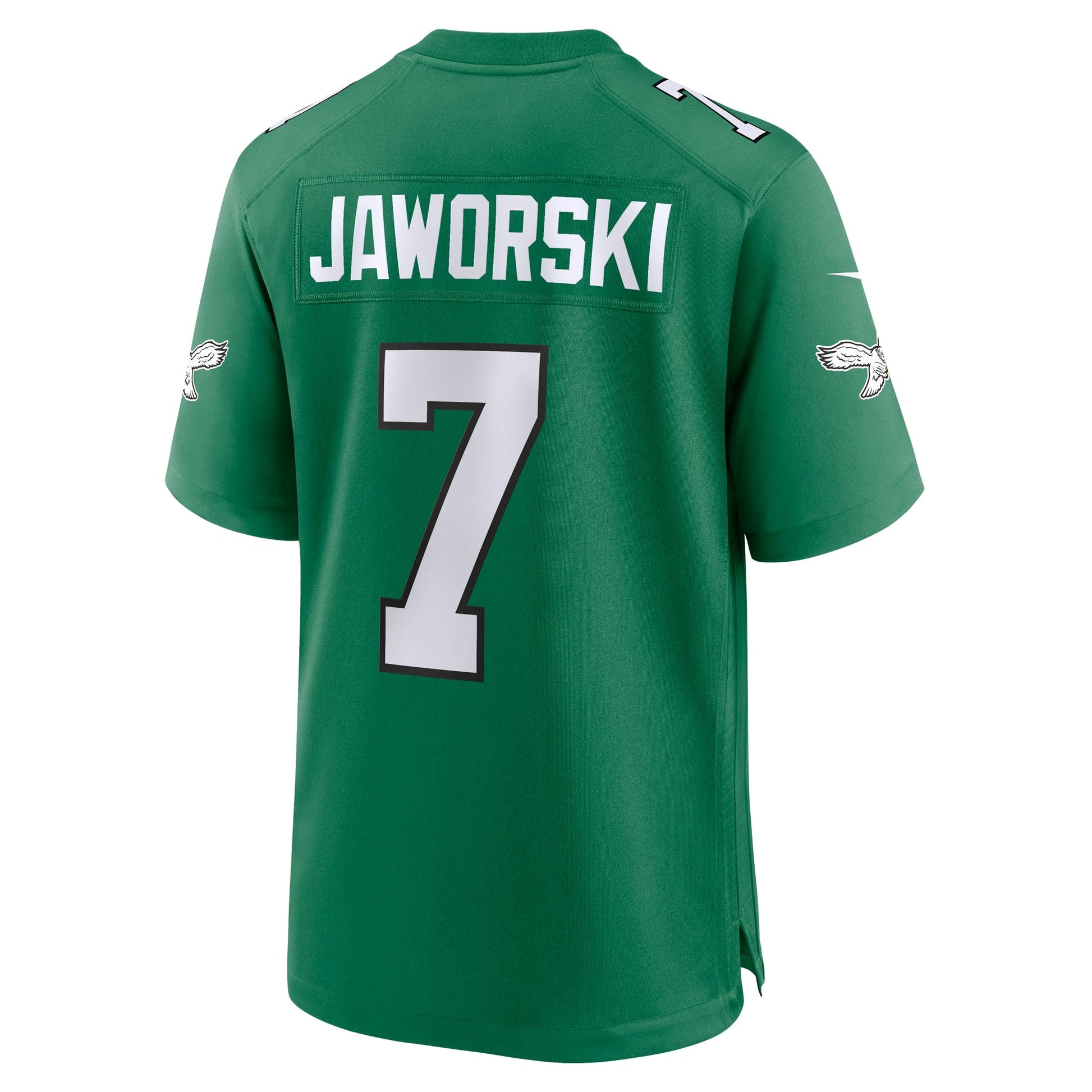 Ron Jaworski Philadelphia Eagles Alternate Game Jersey - Kelly Green football jersey product view 3