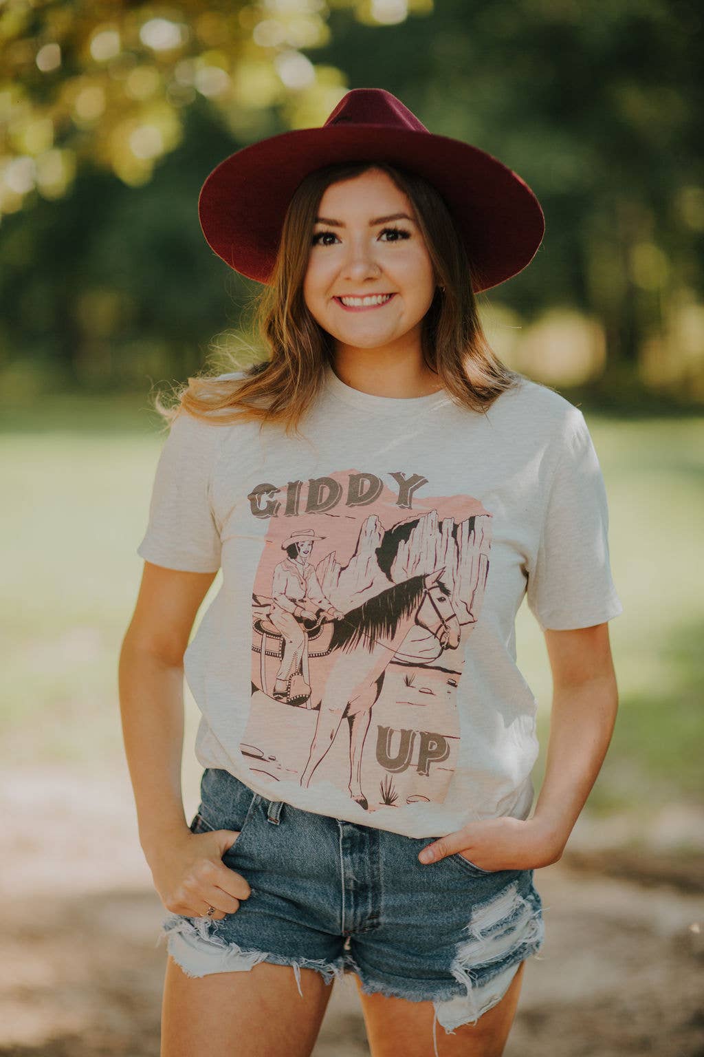 Giddy Up Unisex T-shirt, Sweatshirt, Hoodie, Long Sleeve Tee - T-Shirt, Sweatshirt, Hoodie
