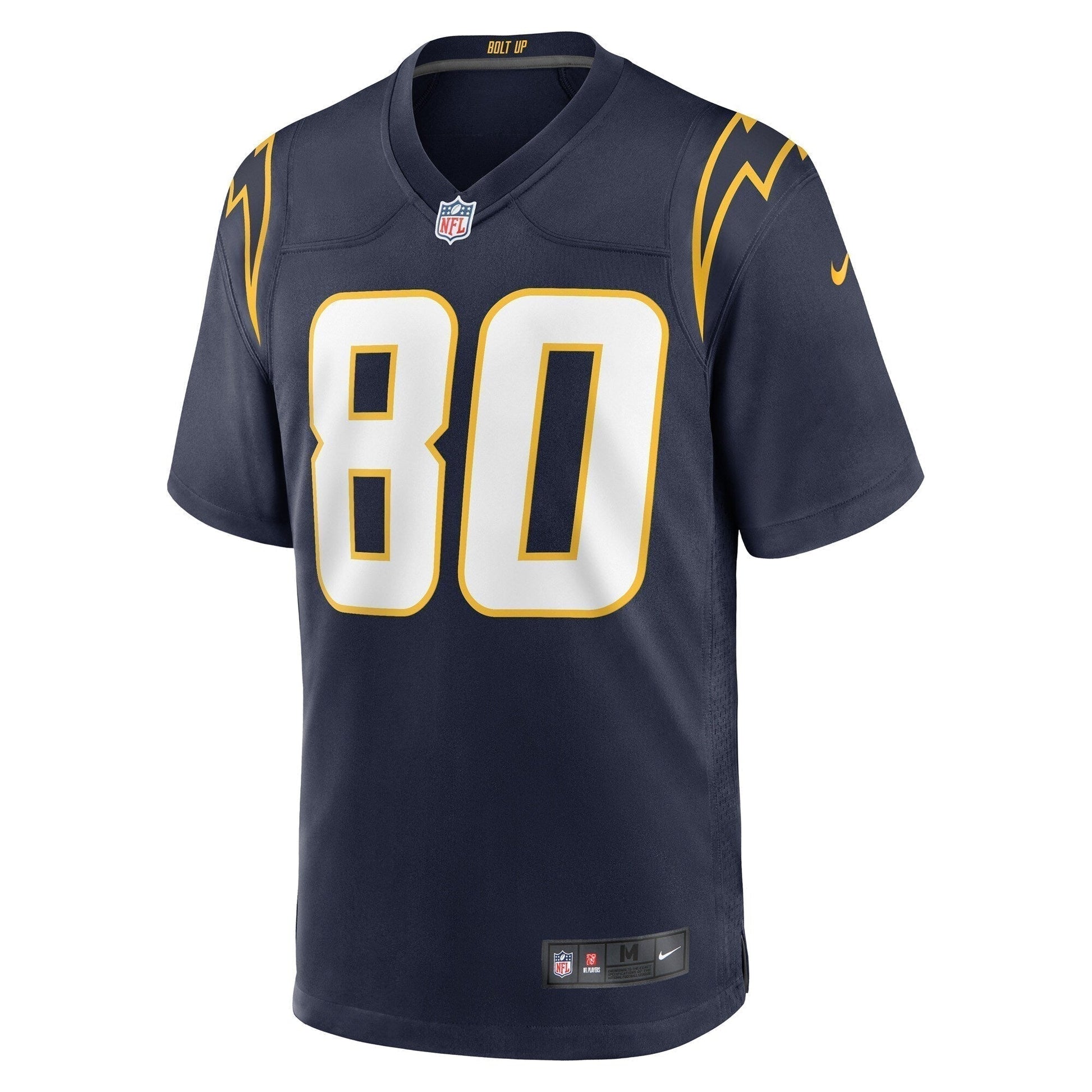 Kellen Winslow Los Angeles Chargers Retired Jersey - Navy football jersey product view 2