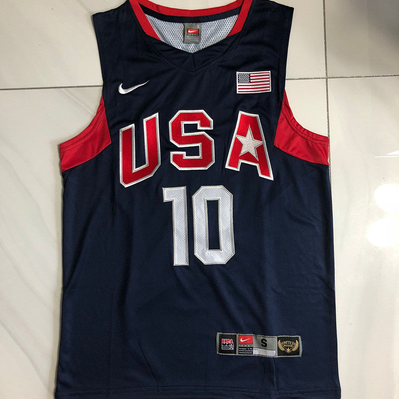Dream Team Bryant Black 10 MN basketball jersey product view 1
