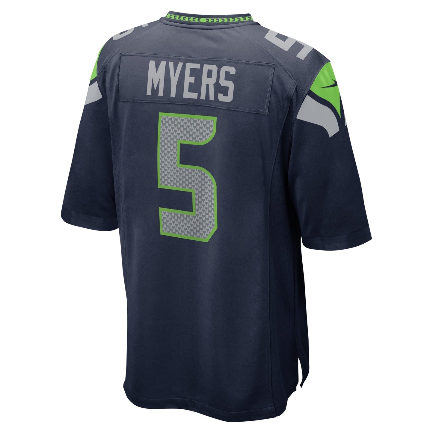 Jason Myers Seattle Seahawks Game Jersey - College Navy football jersey product view 3