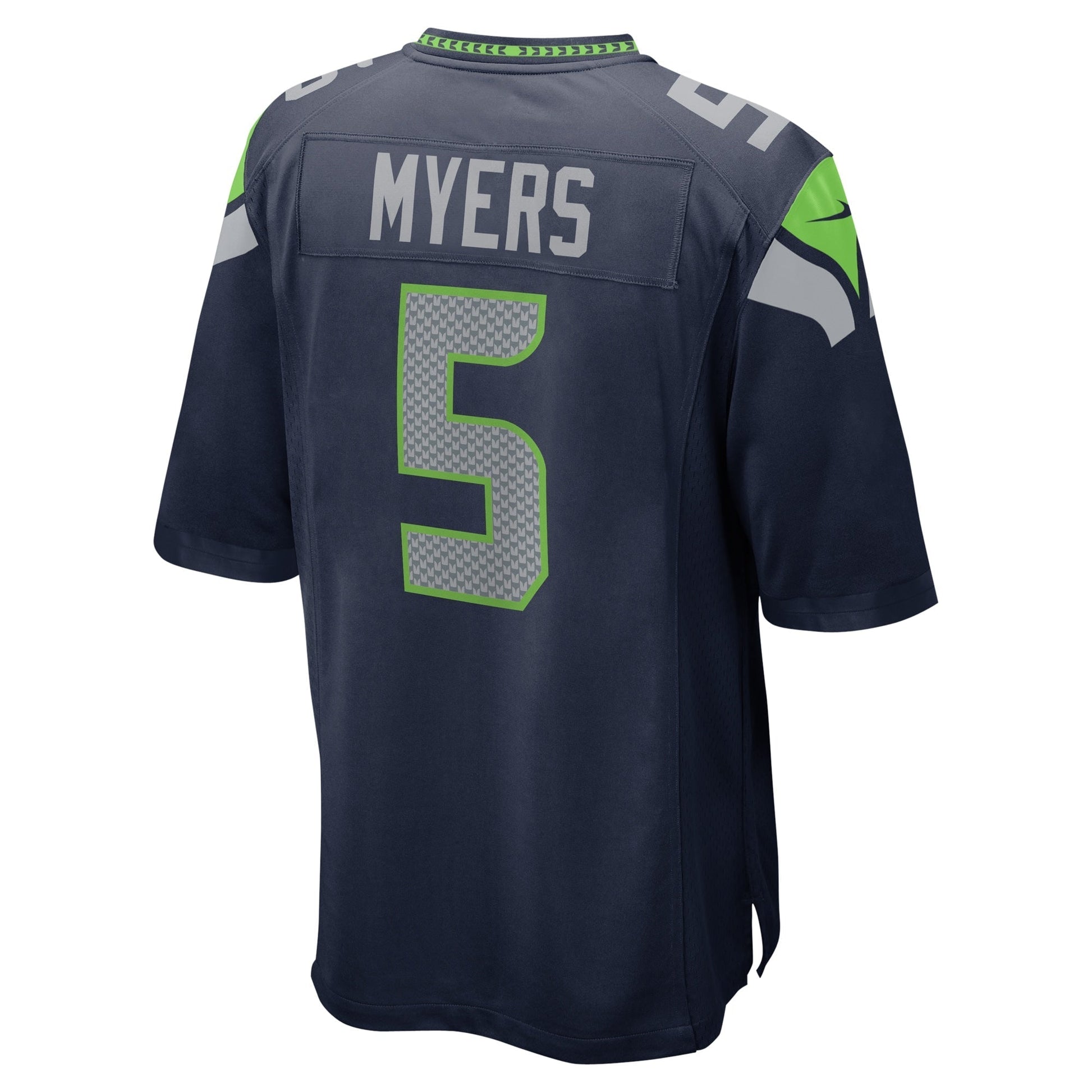 Jason Myers Seattle Seahawks Game Jersey - College Navy football jersey product view 3