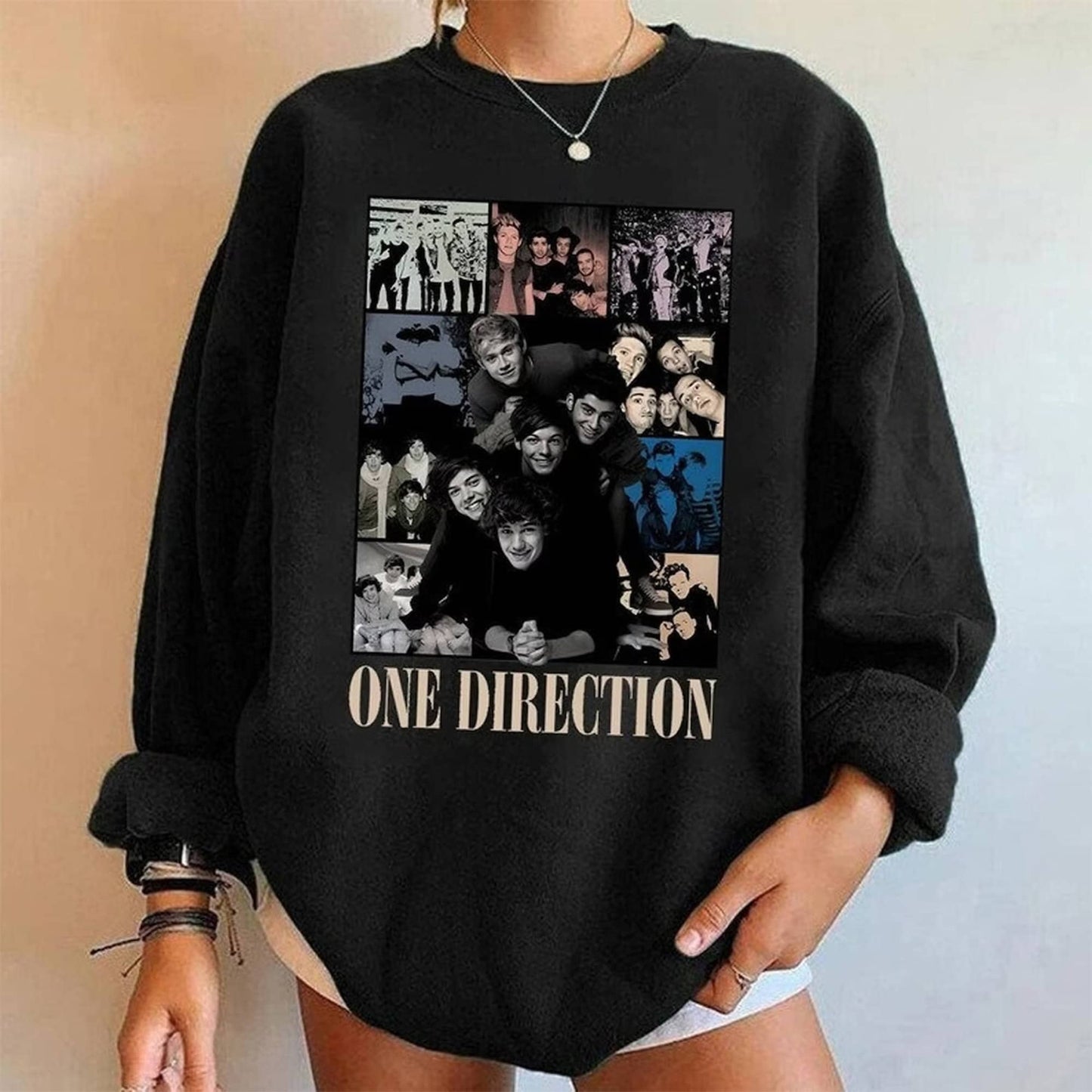 Retro One Direction Eras Tour Sweatshirt  Music Fan Gift Unisex T-shirt, Sweatshirt, Hoodie, Long Sleeve Tee - T-Shirt, Sweatshirt, Hoodie