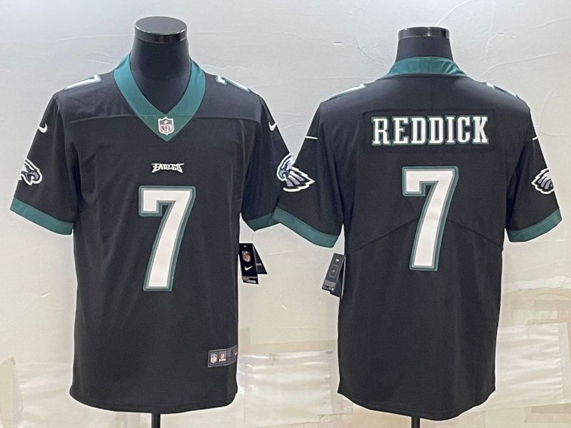 Men's Philadelphia Eagles Haason Reddick Black Game Jersey football jersey product view 1