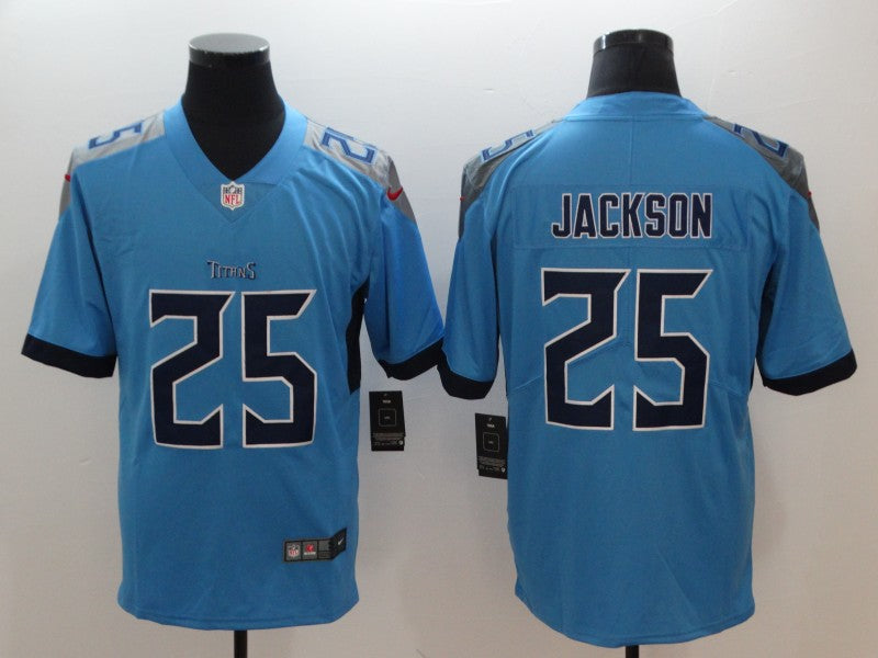 Men's Tennessee Titans Adoree Jackson #25 Light Blue Game Jersey1 football jersey product view 1