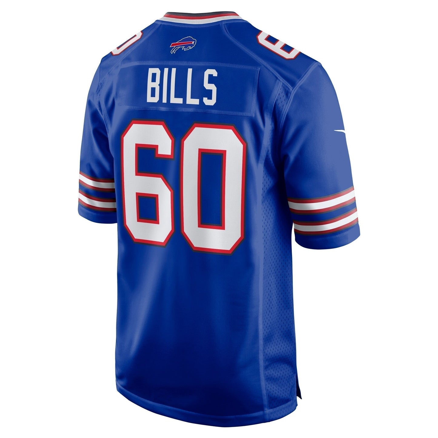 Keaton Bills Buffalo Bills Game Jersey - Royal football jersey product view 3