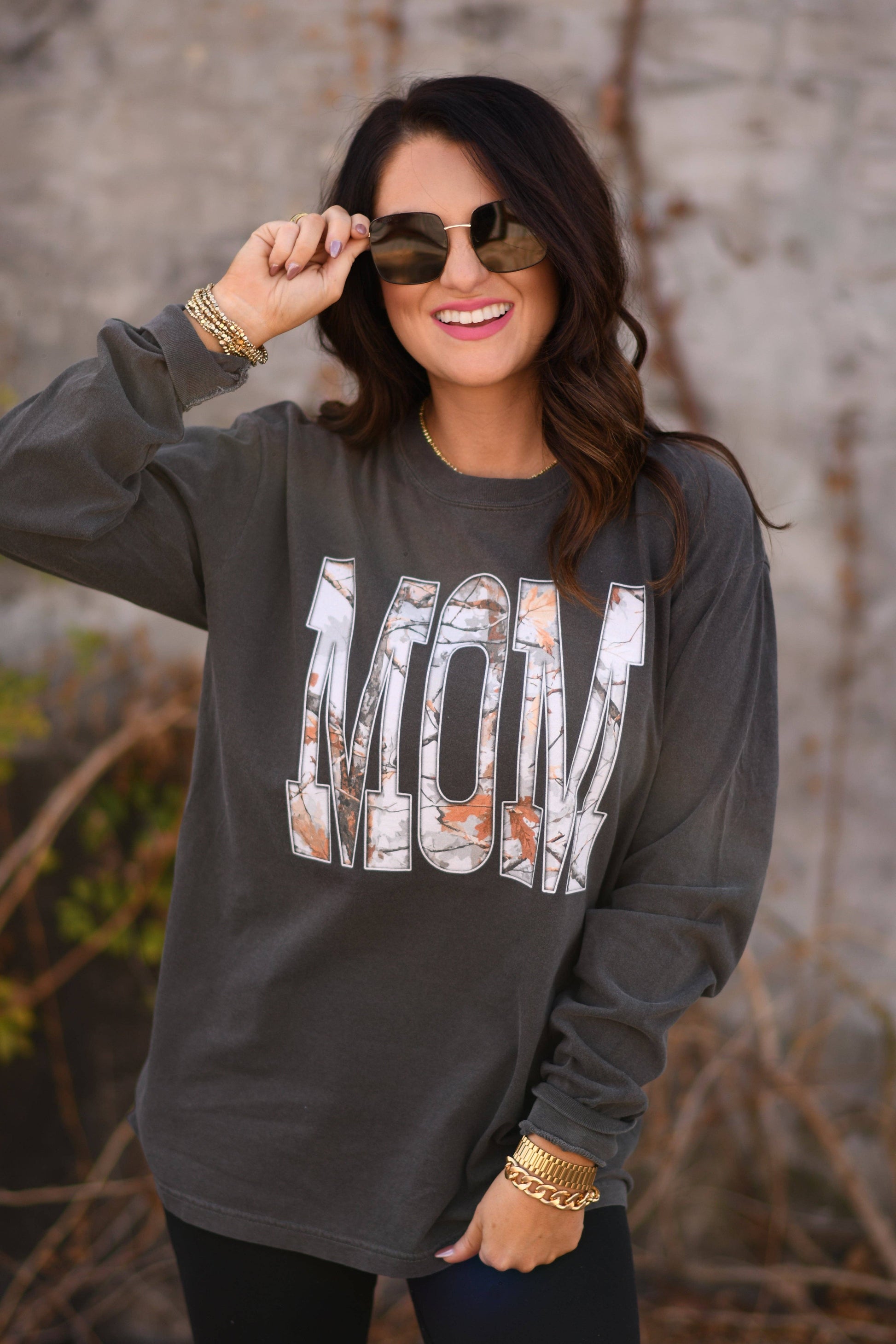 Camo Mom Tee / Long Sleeve Unisex T-shirt, Sweatshirt, Hoodie, Long Sleeve Tee - T-Shirt, Sweatshirt, Hoodie