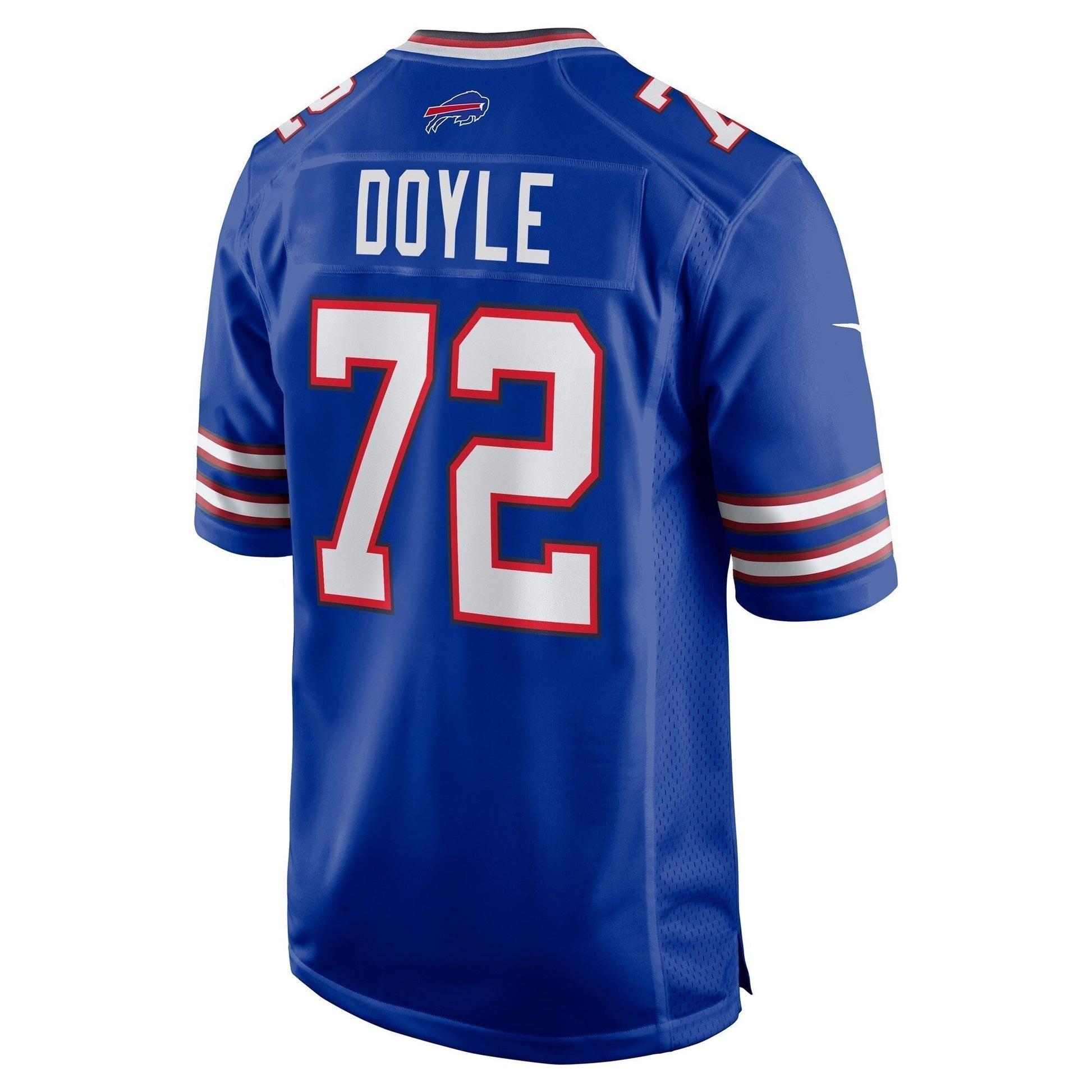 Tommy Doyle Buffalo Bills Game Jersey - Royal football jersey product view 3