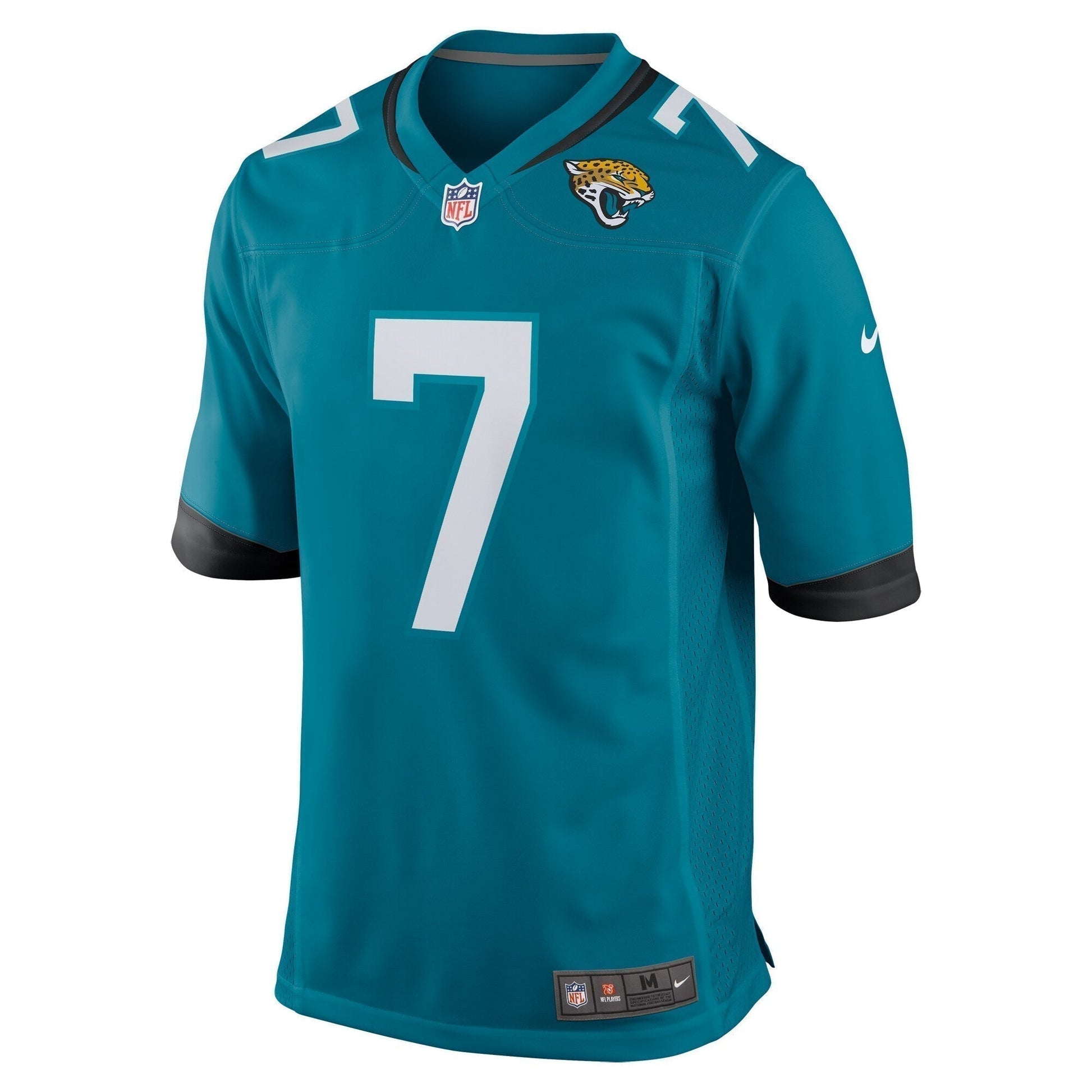 Brian Thomas Jr Jacksonville Jaguars Game Jersey - Teal football jersey product view 2