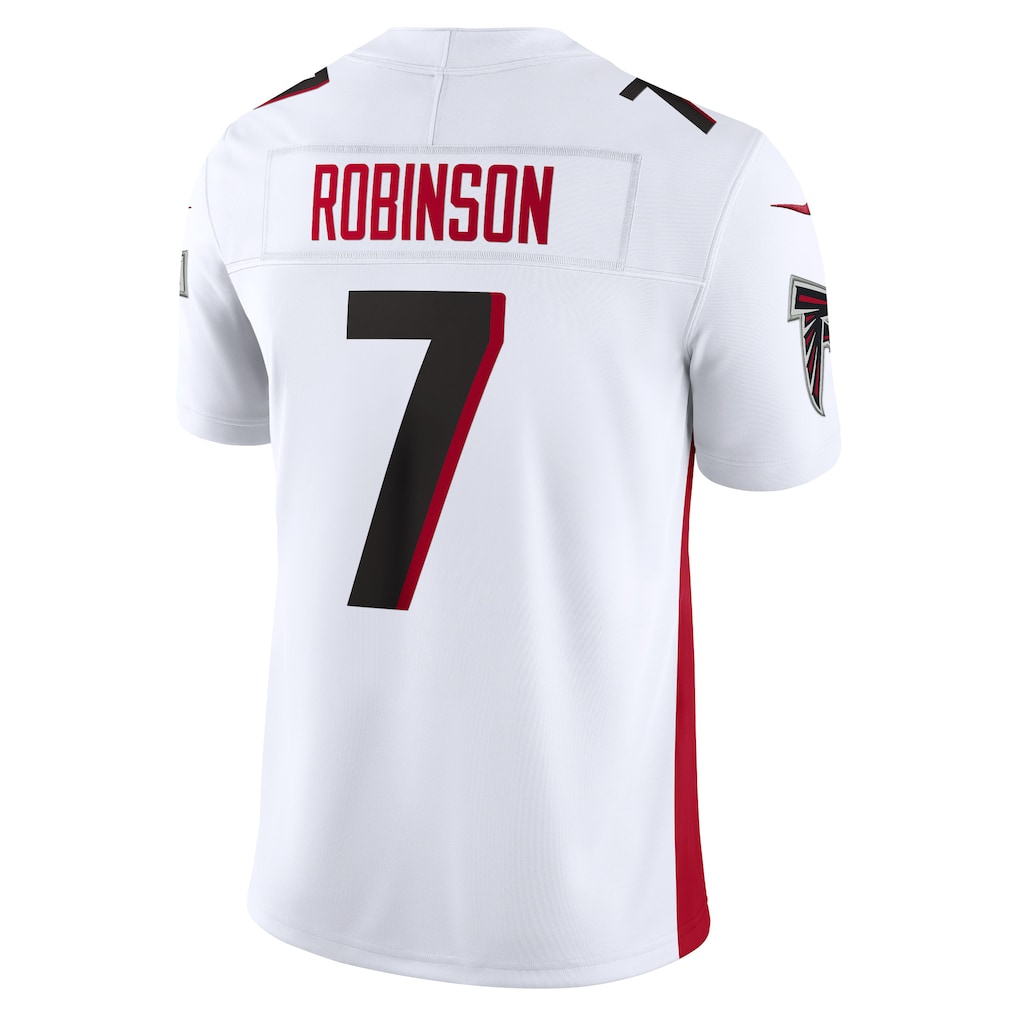 A.Falcons #7 Bijan Robinson White Vapor F.U.S.E. Limited Jersey football jersey product view 1