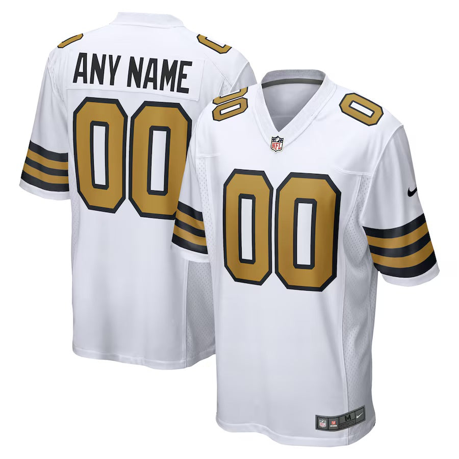Custom New Orleans Saints Jersey football jersey product view 1