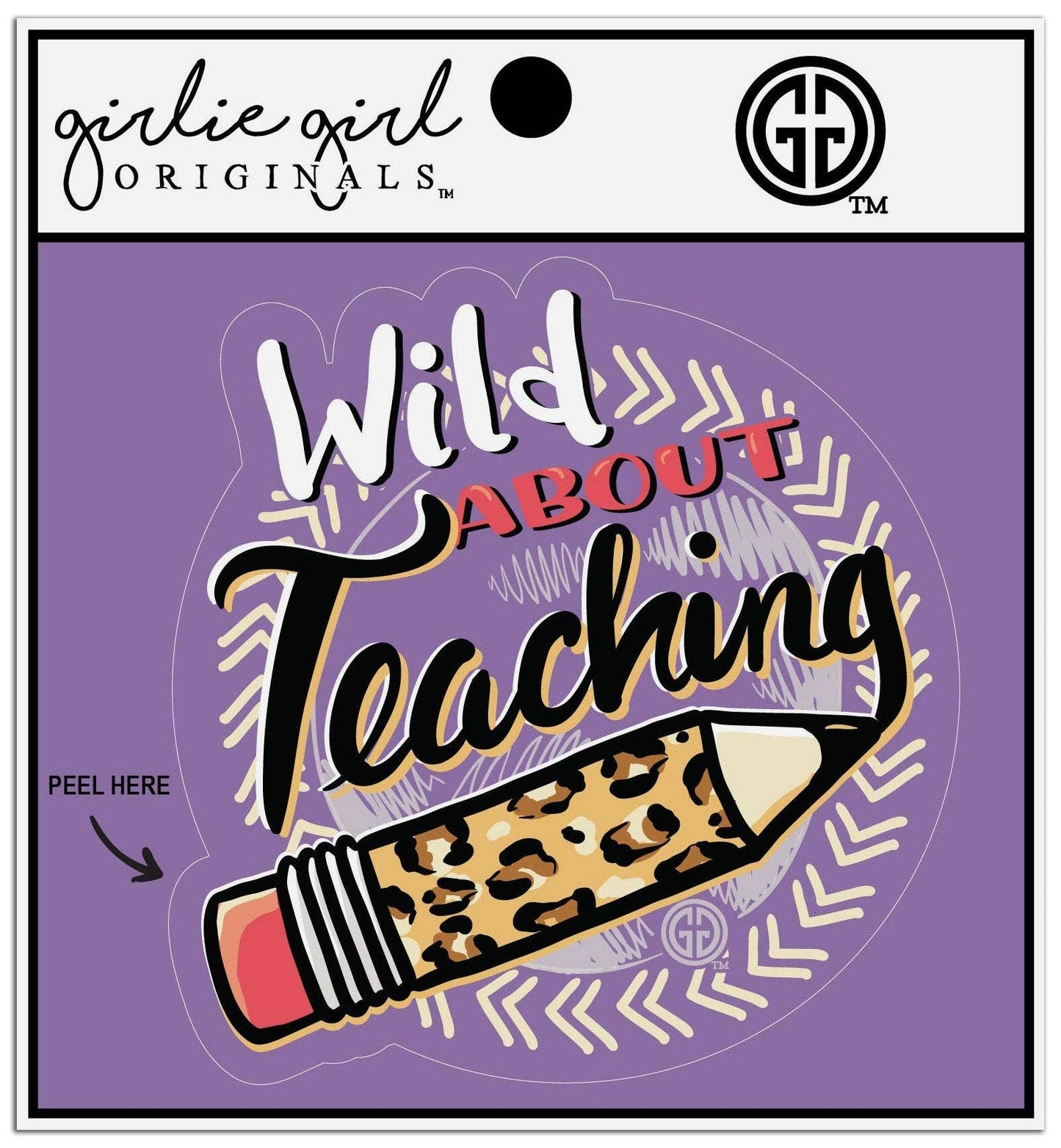 Decal/Sticker Wild About Teaching 2378 Unisex T-shirt, Sweatshirt, Hoodie, Long Sleeve Tee - T-Shirt, Sweatshirt, Hoodie