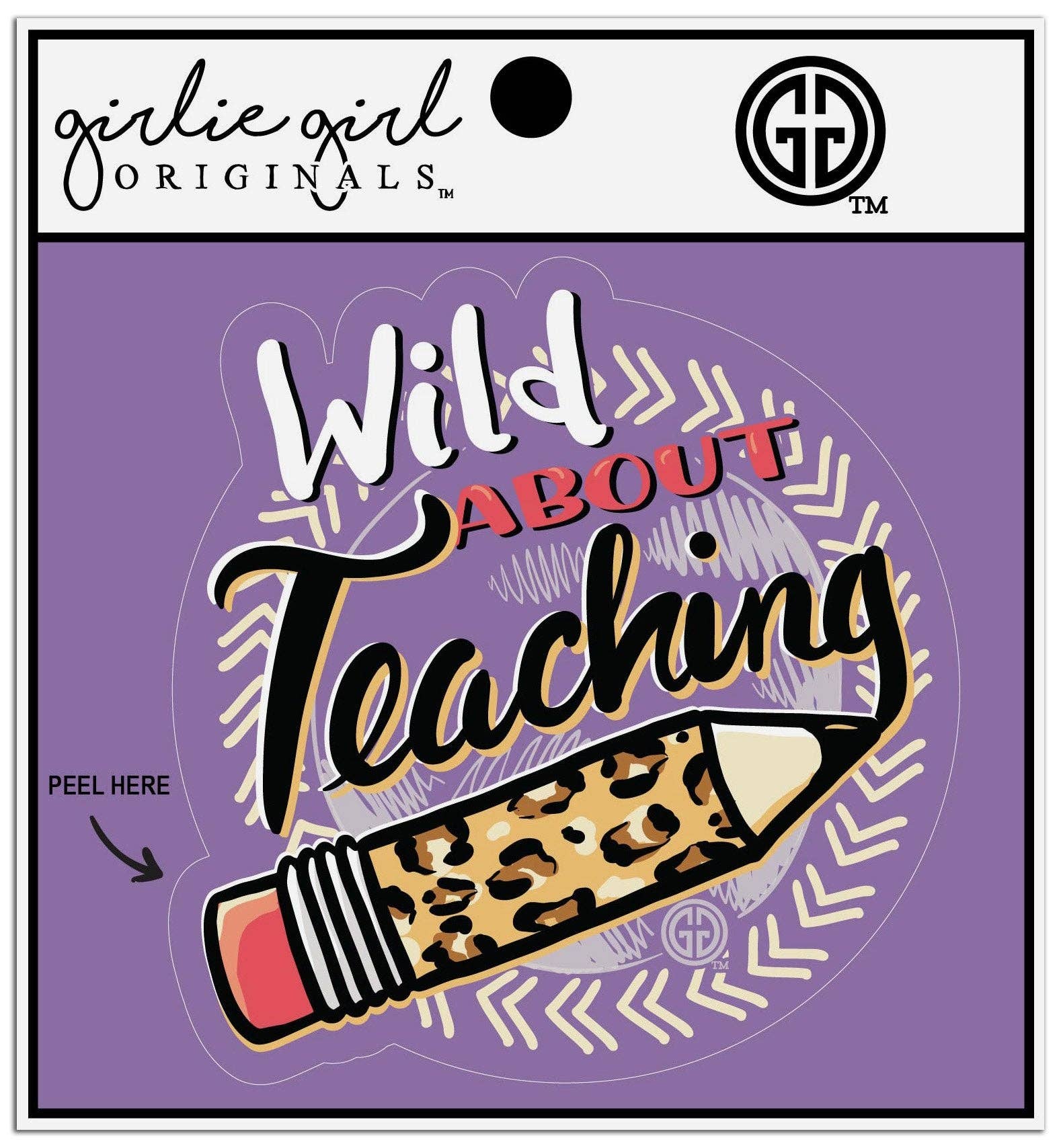 Decal/Sticker Wild About Teaching 2378 Unisex T-shirt, Sweatshirt, Hoodie, Long Sleeve Tee - T-Shirt, Sweatshirt, Hoodie