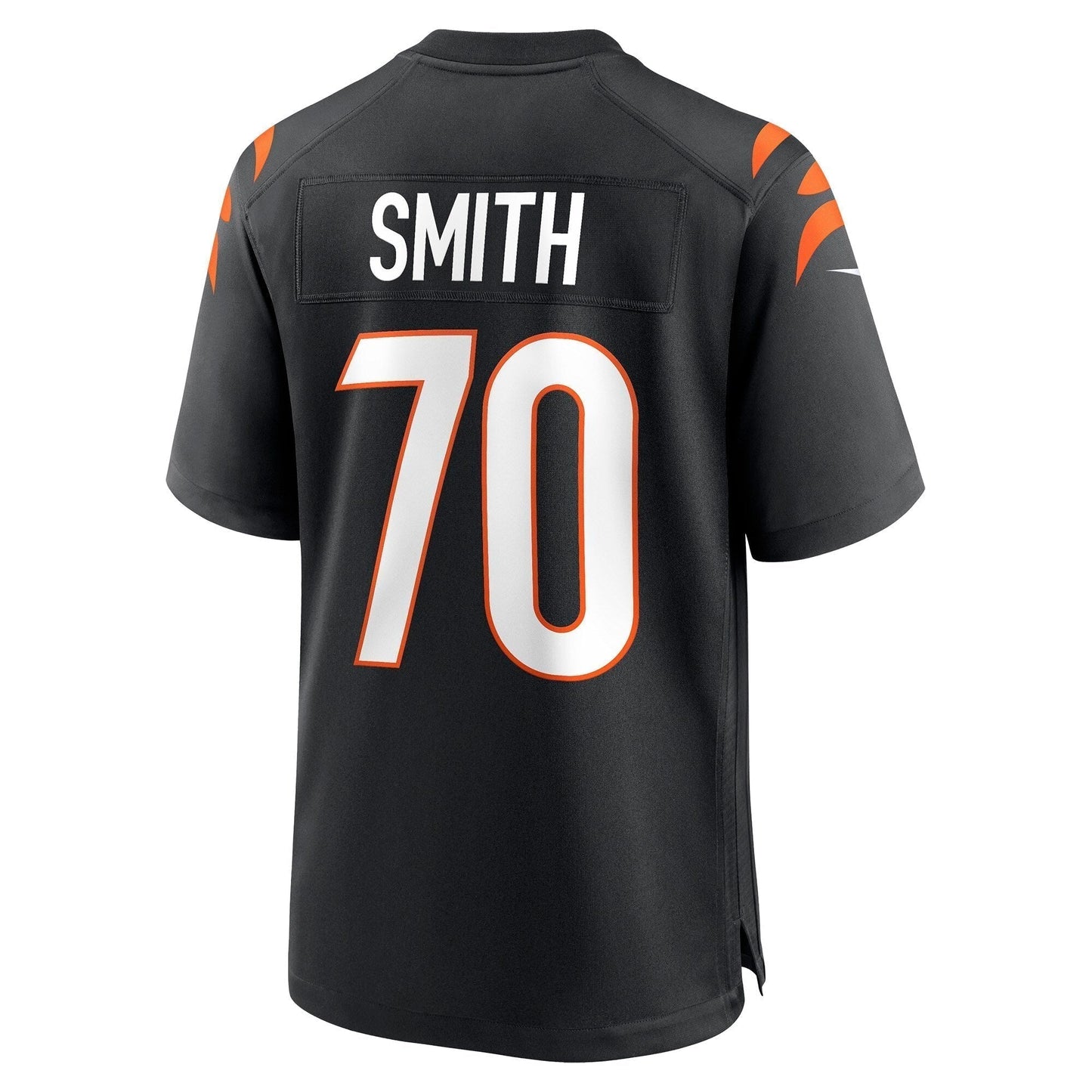 D'Ante Smith Cincinnati Bengals Game Jersey - Black football jersey product view 3