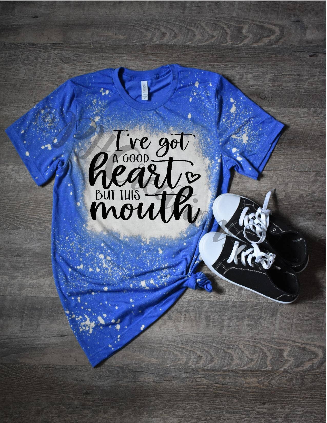 Good Heart, But This Mouth Bleached Tee  Funny T-Shirt Unisex T-shirt, Sweatshirt, Hoodie, Long Sleeve Tee - T-Shirt, Sweatshirt, Hoodie